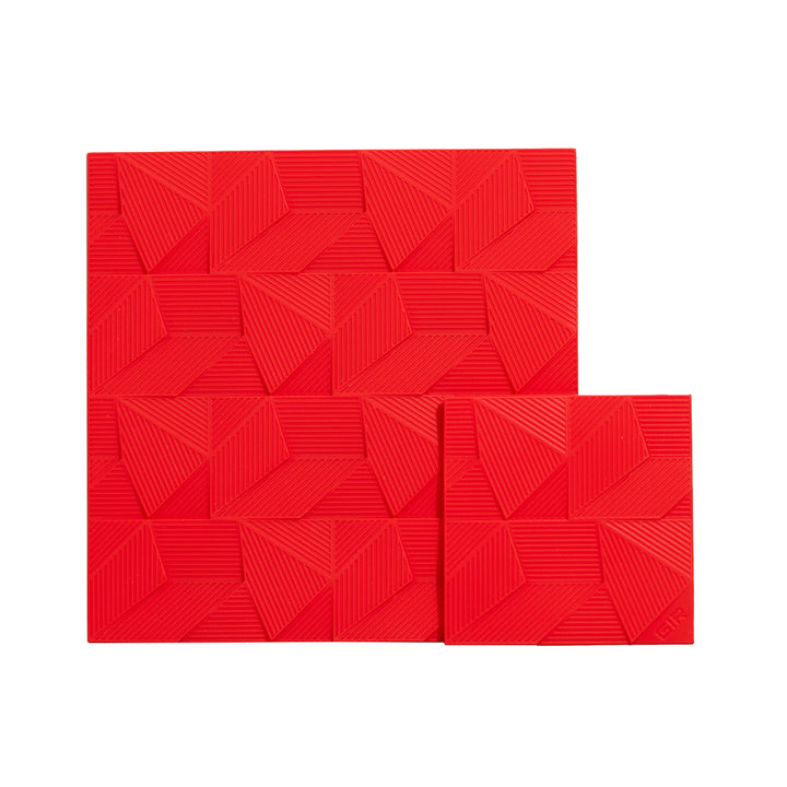 2-Piece Flex Mat Set - Red