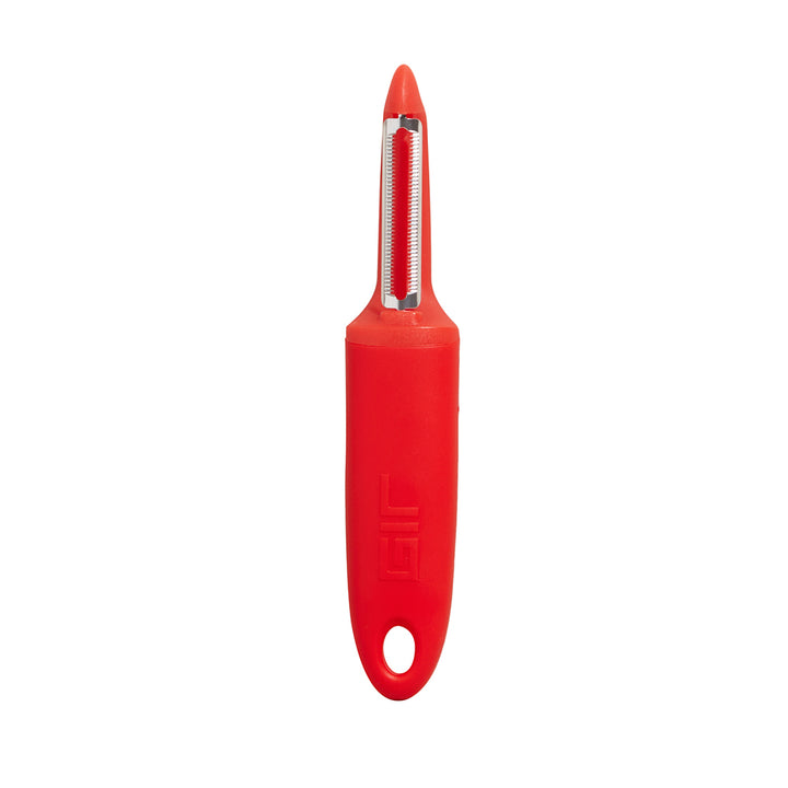 I-Handle Serrated Peeler - Red